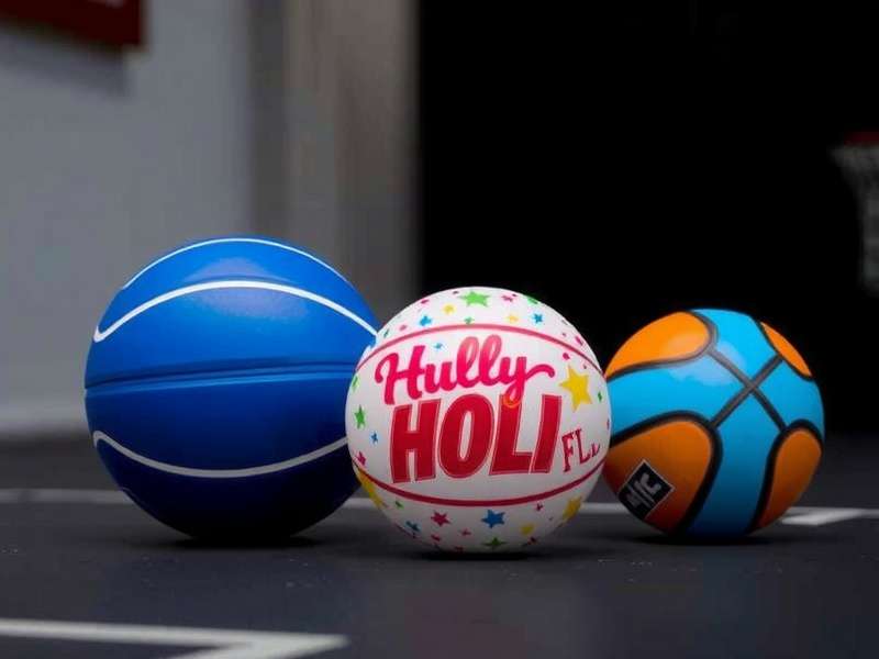 Basketball Shootout Balls - Rubber Ball, Holi Ball, and Gully King Ball
