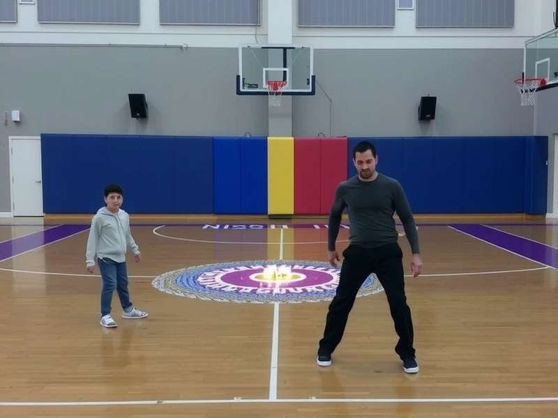 Basketball Shootout Diwali Special - Decorated Court with Diyas and Rangoli